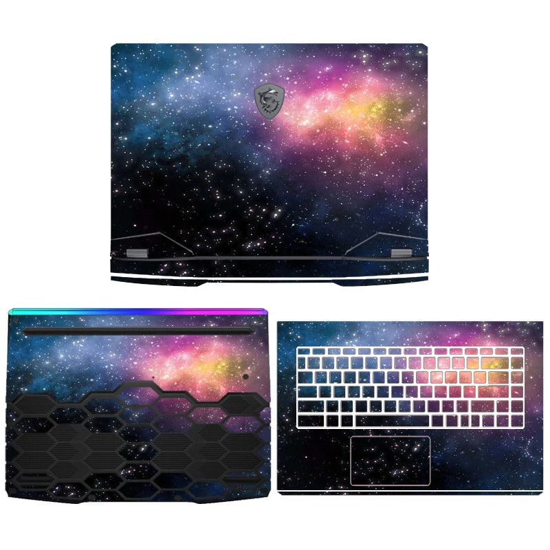 Laptop Skin Flim for MSI GF66 GE66 GL66 GS66 GE68HX GE78 GP68 GF76 GE76 GL76 GS76 Custom Painted Stickers for MSI GS77 GT77