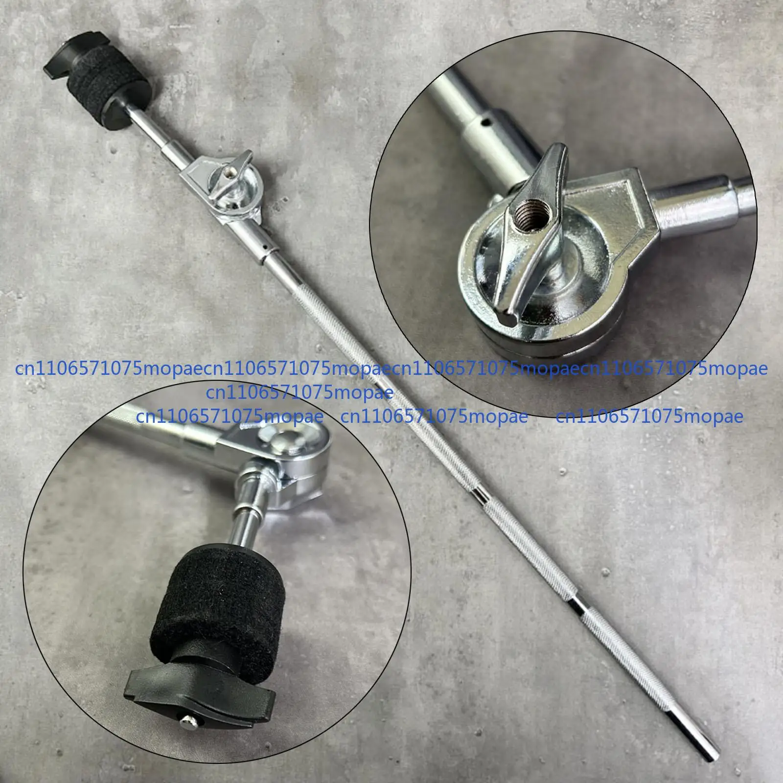 

Drum Extension Clamps Holder Hardware Removable Cymbal Attachment Clamp