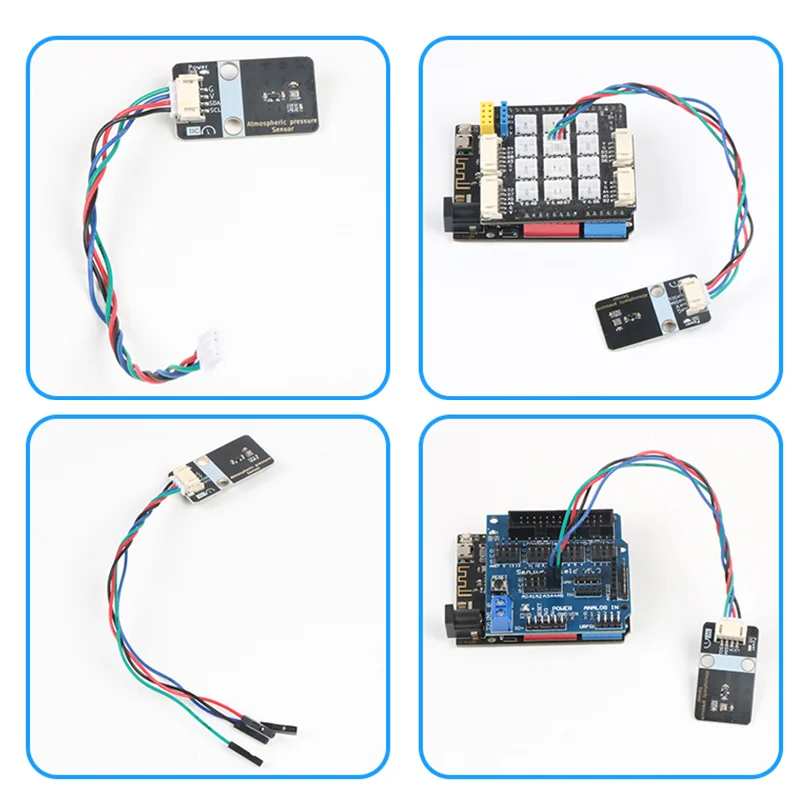 BMP280 High Precision Atmospheric Pressure Sensor Module 3.3V-5V Digital Barometer Temperature Detect Module I2C Communication