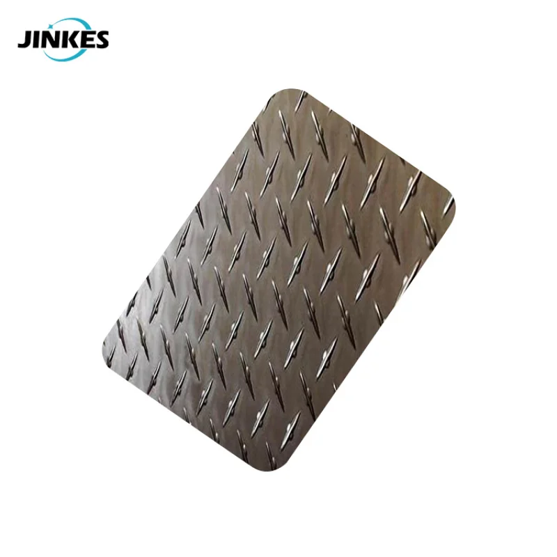 

Custom.201/304 mirror wire drawing plate anti-slide colored embossed pattern stainless steel plate sheet