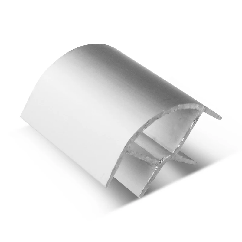 

Небольшой двойной алюминиевый канальный профиль с открытым углом на колесах, алюминиевый каркасный алюминиевый профиль