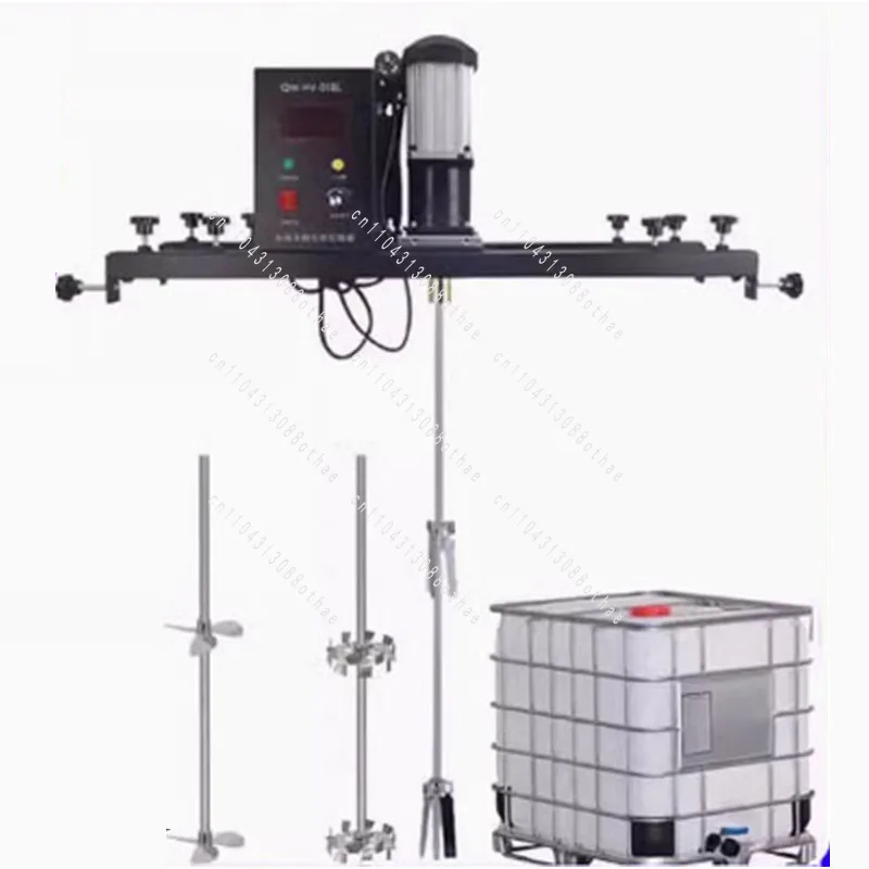 Coating Glue Resin Laundry Detergent Mixing and Stirring Machine Low Noise and Adjustable Speed Electric IBC Bucket Mixer