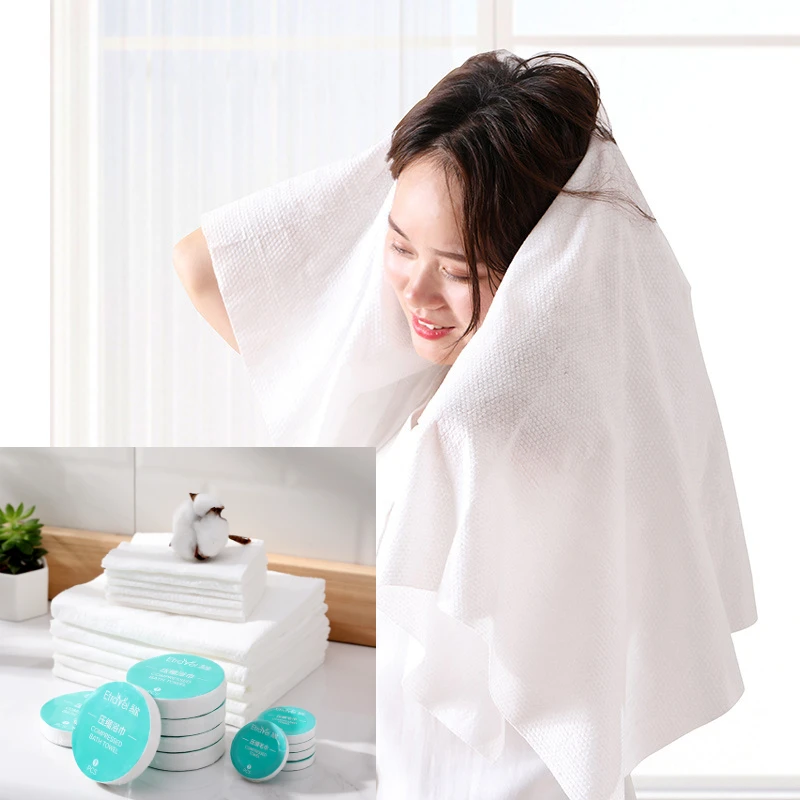 1/6pcs LargeCompressed Towels Cleansing Face Care Tablet Outdoor Travel Wipes Wet Paper Tissues Bath Towel Disposable Capsules