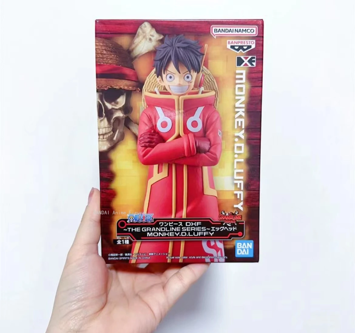 In Stock BANPRESTO DXF THE GRANDLINE SERIES One Piece EGGHEAD Monkey D. Luffy  about 16CM PVC Anime Figures Model Toy Gift