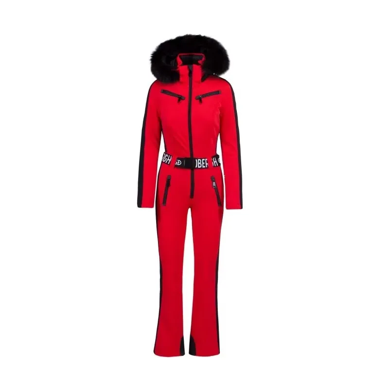 STLF Low MOQ Factory بالجملة بدلة تزلج قطعة واحدة موضة بذلة مقاومة للماء مآزر قطعة واحدة بدلة ثلج للتزلج على الجليد