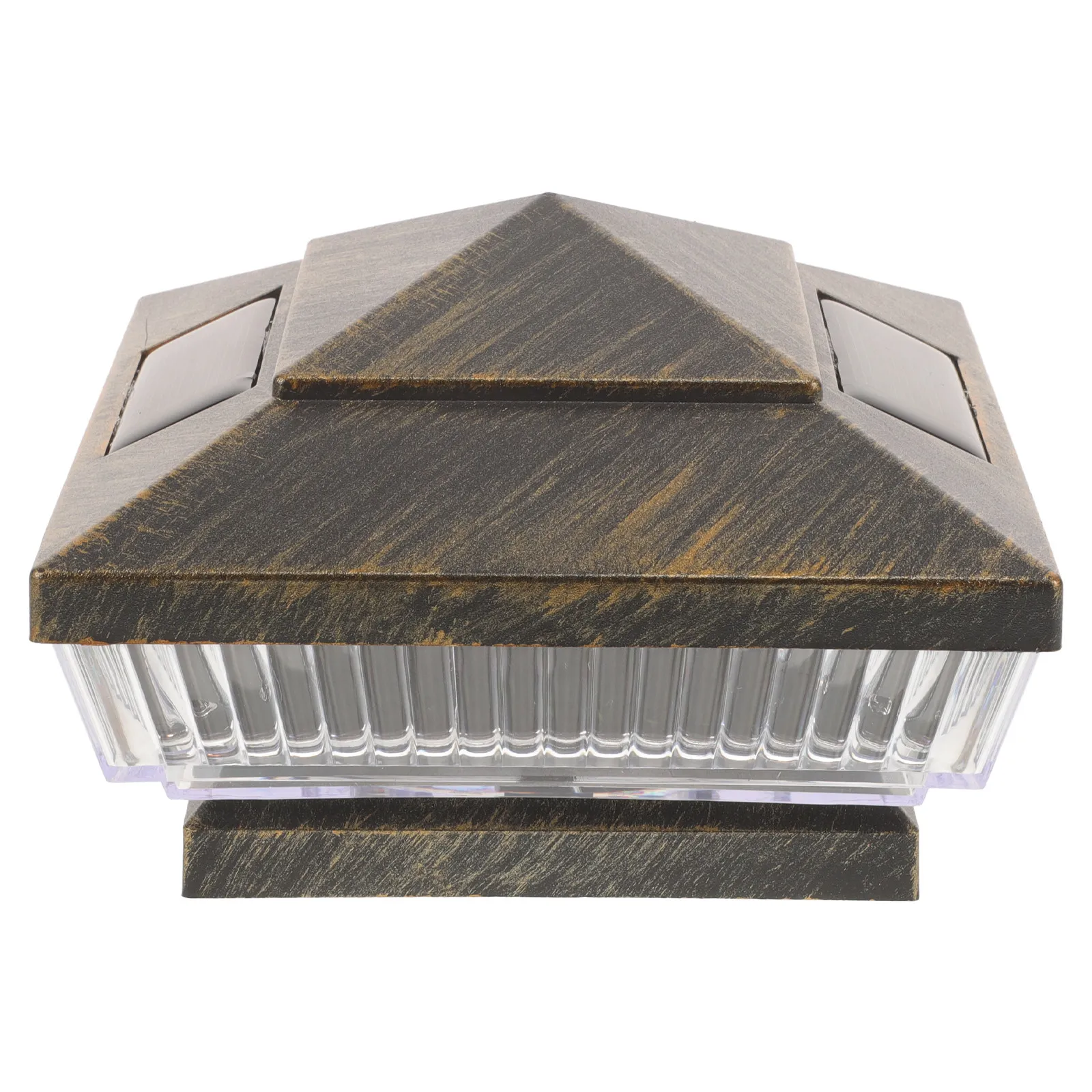 

Outdoor Powered For Outside Post Cap Garden Patio Deck Solar Post Cap Light Led Outdoor Solar Light For Decoration