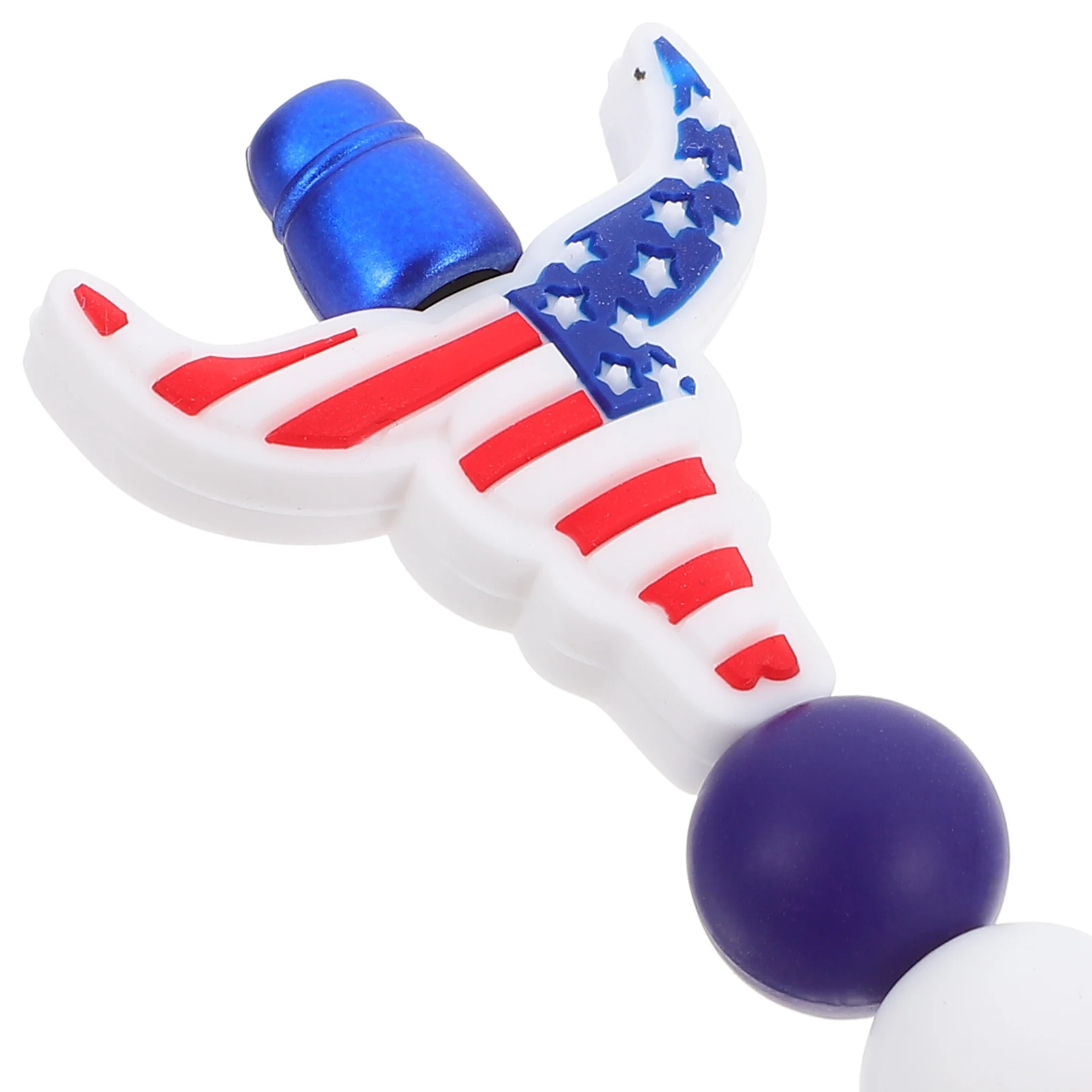 

Cartoon Silicone Pen Gel Patriotic Ballpoint Pens Writing Cute Pretty Office