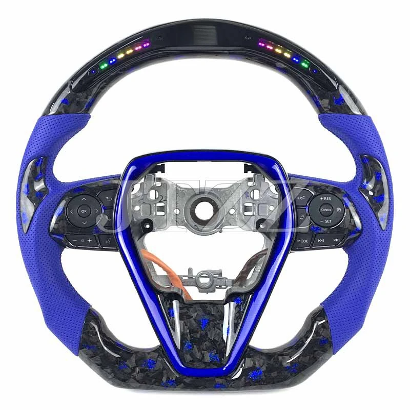 

Подходит для Toyota Camry Corolla, обновленный руль из углеродного волокна 2018-2024 гг.