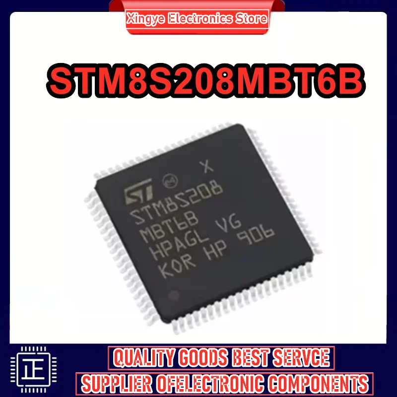 

5 шт. STM8S208MBT6B STM8S208MBT6 STM8S208MB STM8S208M STM8S208 STM8S STM8 STM IC MCU Chip LQFP-80 в наличии, 100% новый оригинал