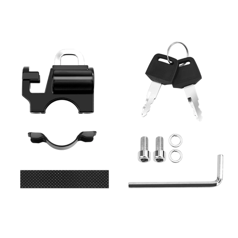 Helmets Security Locks set Motorcycle Helmets Locks set Compact Helmets Locks set Secure Motorcycle Helmets Lock set