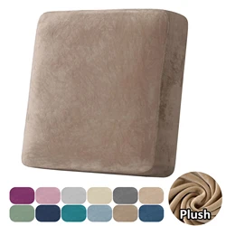 1pc Plush Sofa Slipcover Anti-slip Elastic Sofa Cover for Bedroom Office Living Room Home Decor Couch Cover Furniture Protector