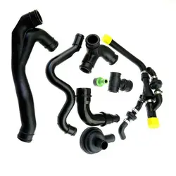 SCJYRXS-1.8T 크랭크 케이스 브리더 호스 파이프 밸브 키트, 아우디 A3 VW 골프 파사트용, 06A103221AH 06A103213AF 058103247 035103245A, 8 개
