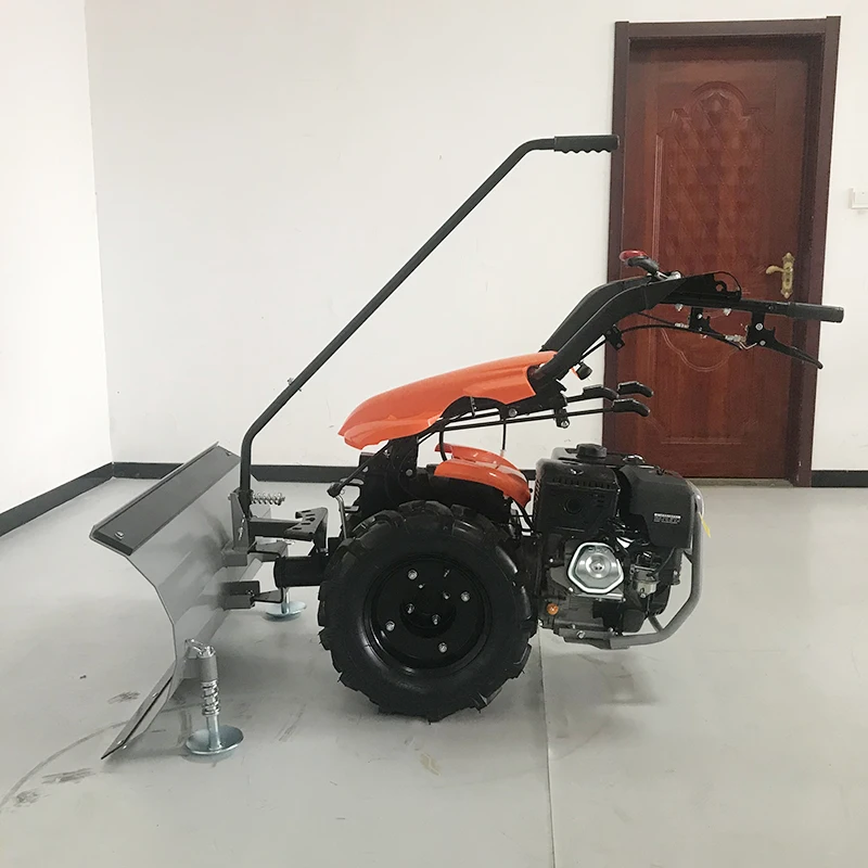 Heavy Duty Hand-Pushed Gas Snow Blower With Steel Auger Blades And 25-Foot Throwing Distance Commercial Grade