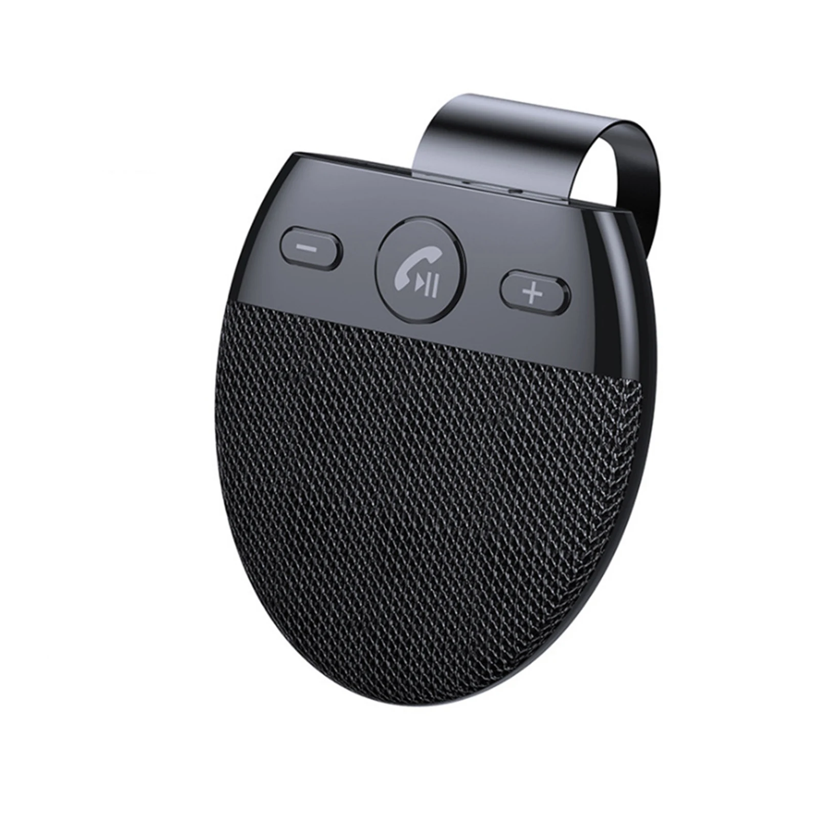 Hands-free Bluetooth Speaker Sun Visor Kit With Music Playback One Click Connection Wireless Vehicle