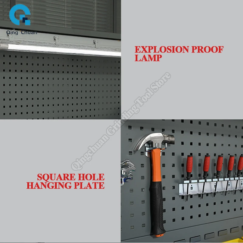 Workbench Hanging Board Light Bracket Anti Static Electricity Operations Area