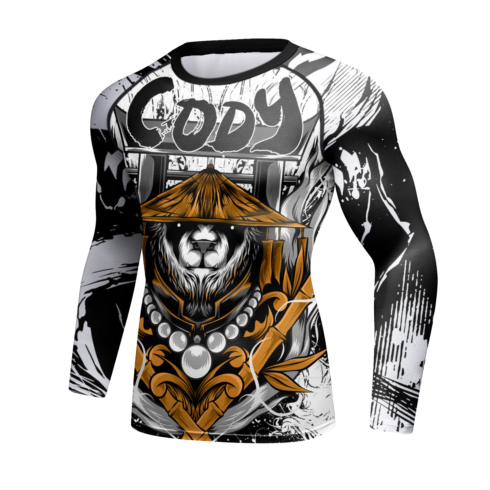 MMA Rashguard Men Kimono Jiu Jitsu T-shirt New 3D Print Bjj Kickboxing MMA Compression T-Shirts Muay Thai Boxeo Fighting Tees