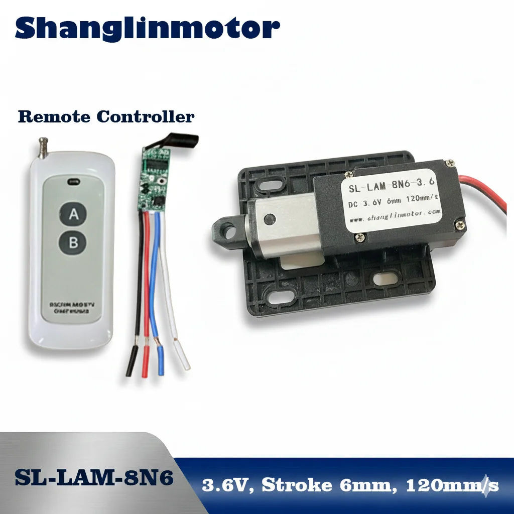 wireless-remote-micro-linear-actuator-kit-120mm-s-high-speed-36v-6mm-stroke-electric-servo-with-433mhz-controller-smart-home