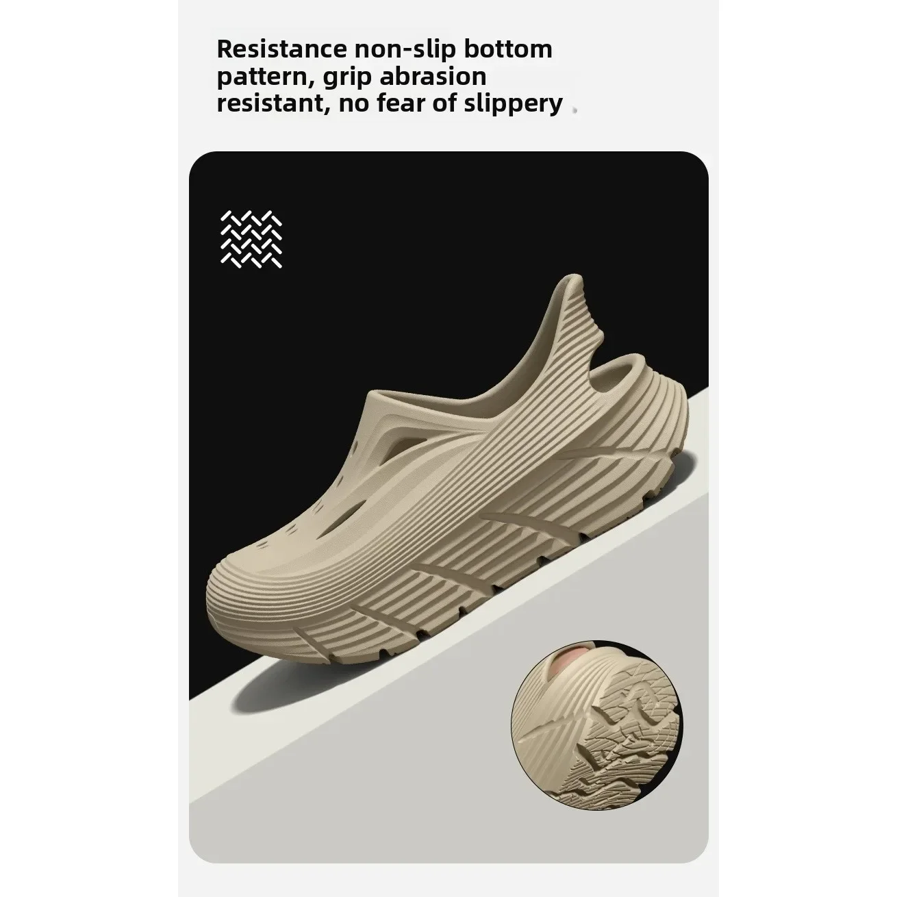 Rutschfeste Lochschuhe für Herren, Sommer 2026, neue Deodorant-Schuhe mit Schmutzgefühl, Outdoor-Sport-EVA-Sandalen, coole Herren-Hausschuhe – Detail 9