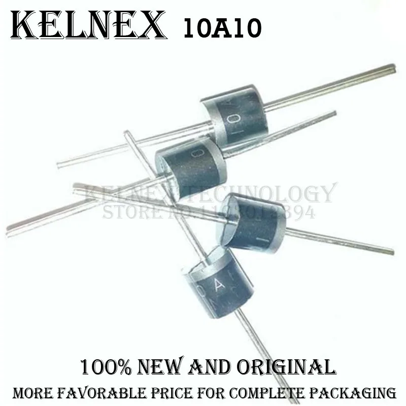 100pcs 6A10 10A10 15A10 20A10 R-6 Universal diode