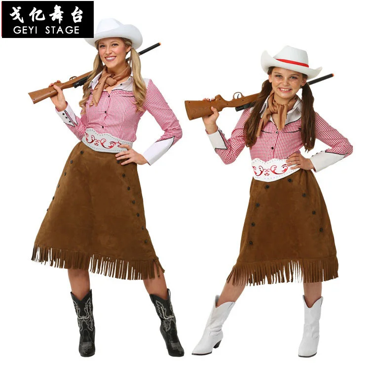 

Cowgirls Costume Cosplay For Women Western Wilderness Policewomen Costume Suit Halloween Costume For Adult Girl Carnival Clothes