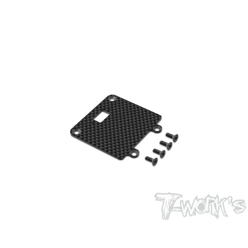 Original TO-299-X5B Carbon Fiber Reciver Box Plate With Switch Hole ( Hong Nor X5B ) Rc Tool
