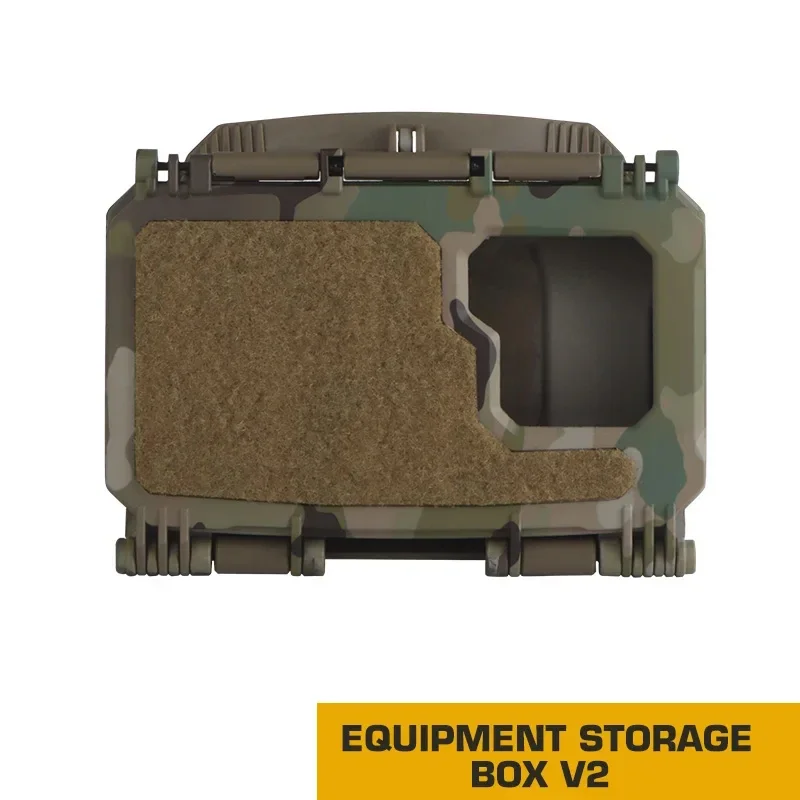 Tactical MOLLE  Equipment Storage Box V2 Hunting Vest Navigation Board Real-time Device CS Soft Paintball Simulation Game