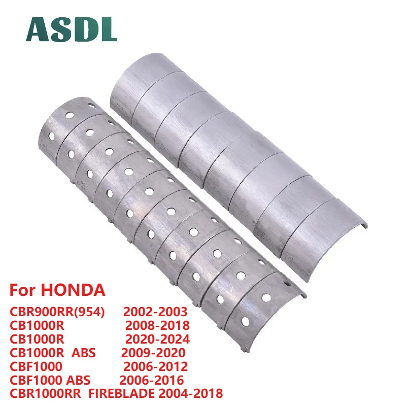 

Motorcycle 36.5mm~36mm Connecting Rod 34mm~33.5mm Crankshaft Bearing Kit For Honda CBR900 954 CBR1000 CBR 900 954 1000 2002-2018