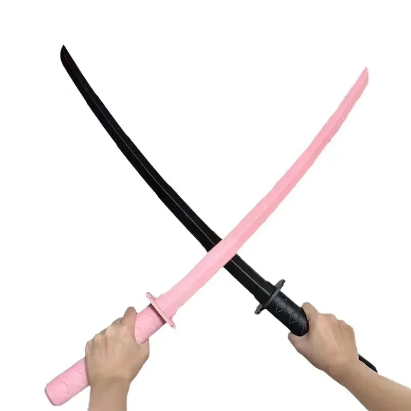 Jouets anti-Stress samouraï télescopiques imprimés en 3D, accessoires extensibles, Katana pliable et créatif, cadeaux amusants