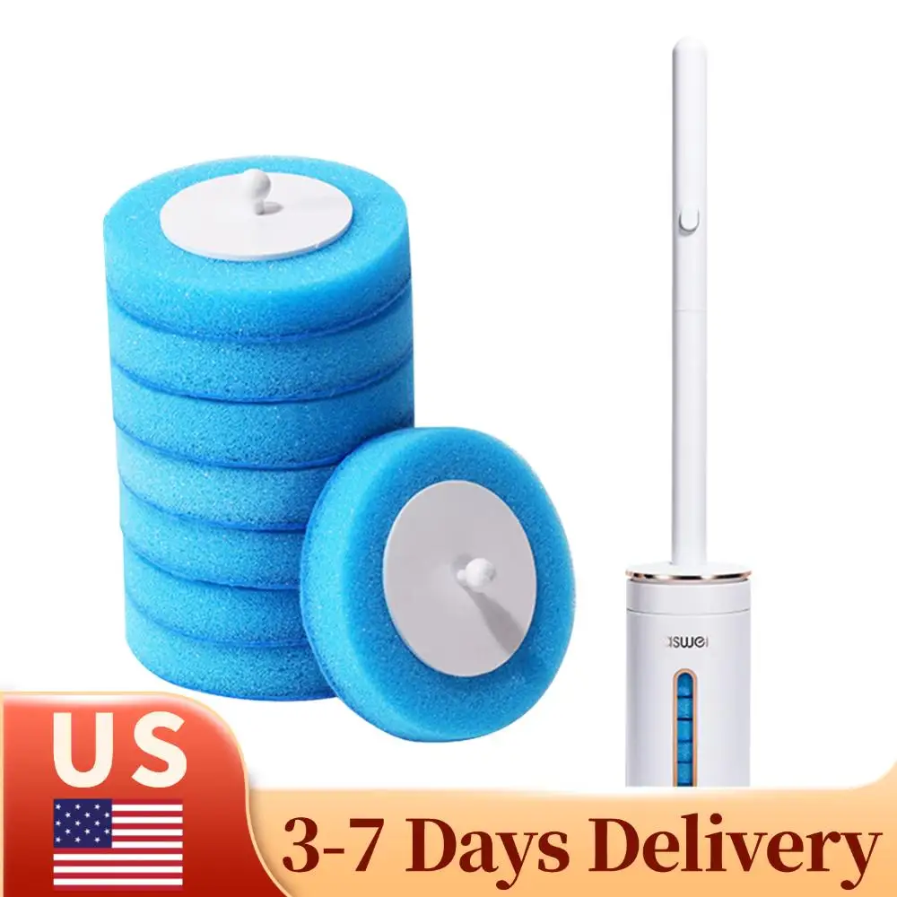 

Disposable Aromatherapy Toilet Cleaner Wall-mounted Vertical Toilet Brush Long Handle Ergonomics Toilet Bowl Cleaning Kit