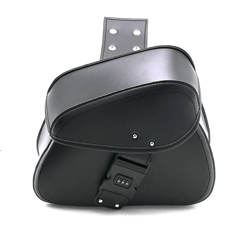 

G742 Bike/ Motorcycle Saddle Bag PU Material Electric Vehicle Modification Tool Side Package Rainproof