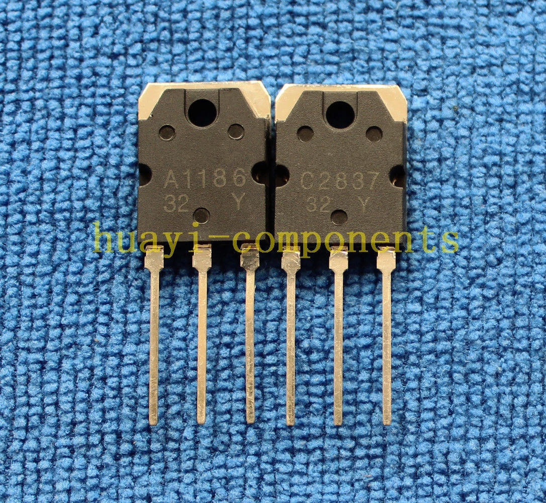 

1pairs New A1186 C2837 2SC2837+2SA1186 in stock