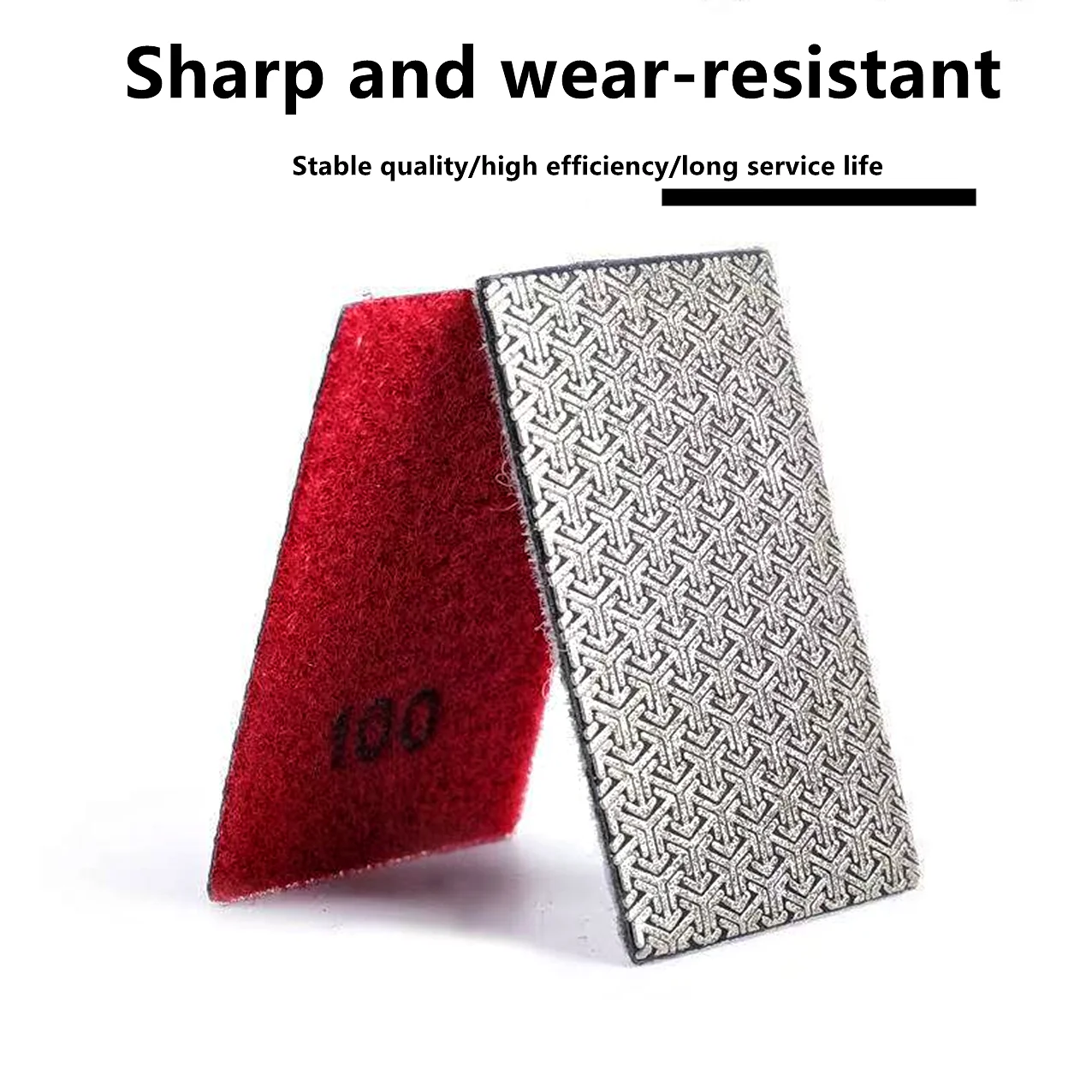 Diamant-Handpolierpads 60-400 Körnung Fliesen-Glas-Schleifblock Pad Schleifscheibe Holzarbeiten Messerschleifkantenwerkzeug – Detail 4
