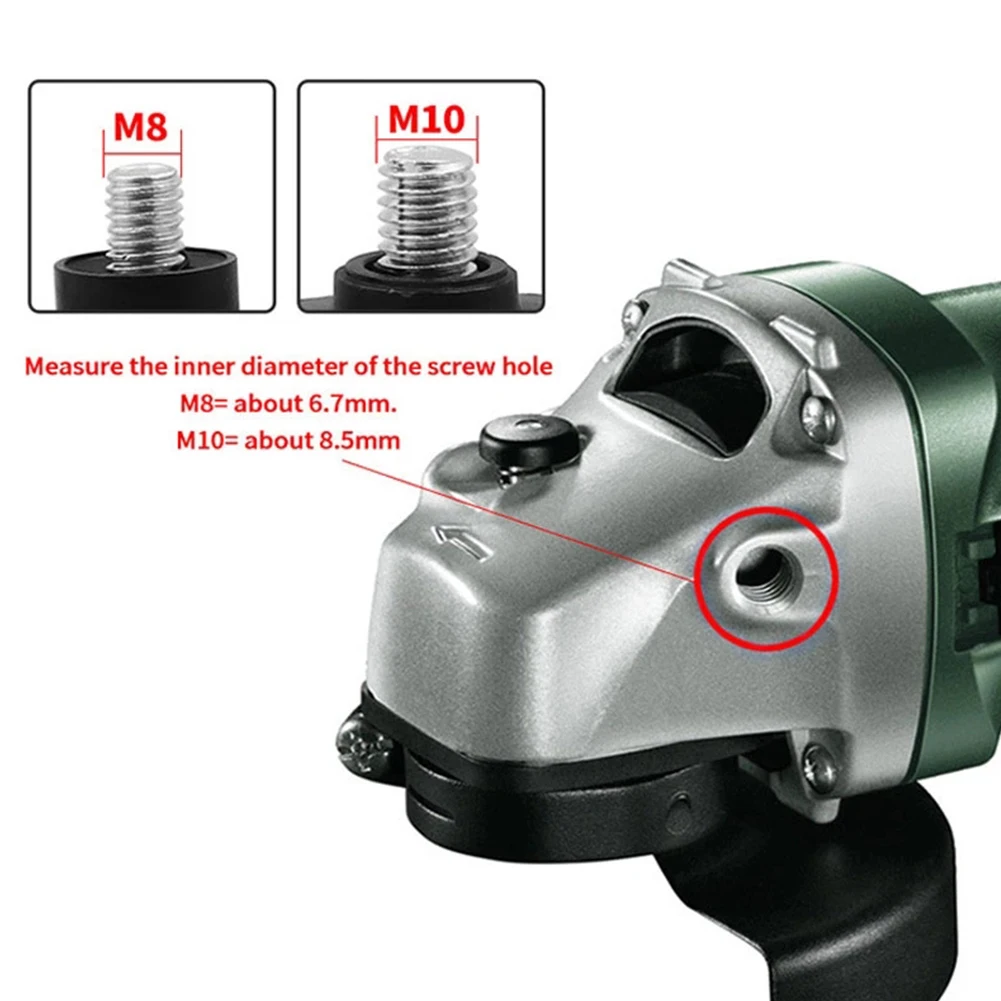 Rebarbadora Auxiliar Lado Punho, Peças De Reposição, Acessórios Para Máquinas-Ferramenta De Moagem, M8, M10, 113, 134mm, 1Pc