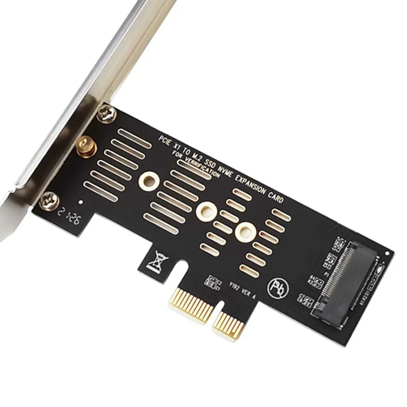 M2 SSD NVME para PCIE X1 para PCIE X1 Placa de Expansão, Adaptador de Disco Rígido, Placa de Interface Chave M