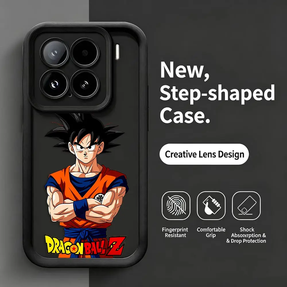 D-Dragon Ball Sun GOKU Cover Phone Case For Xiaomi 17 17T 15 15T 17 14 14T PRO MAX 11 12 12T 13 LITE 5GNE Case Shell Funda Capa