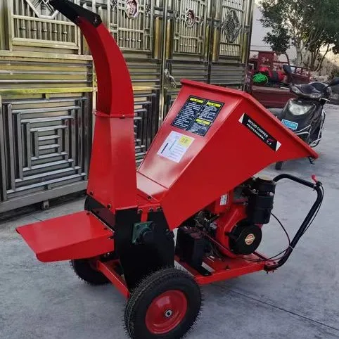 Tractor PTO Driven Wood Shredder Chipper Processing Machine Forestry Machinery Crusher