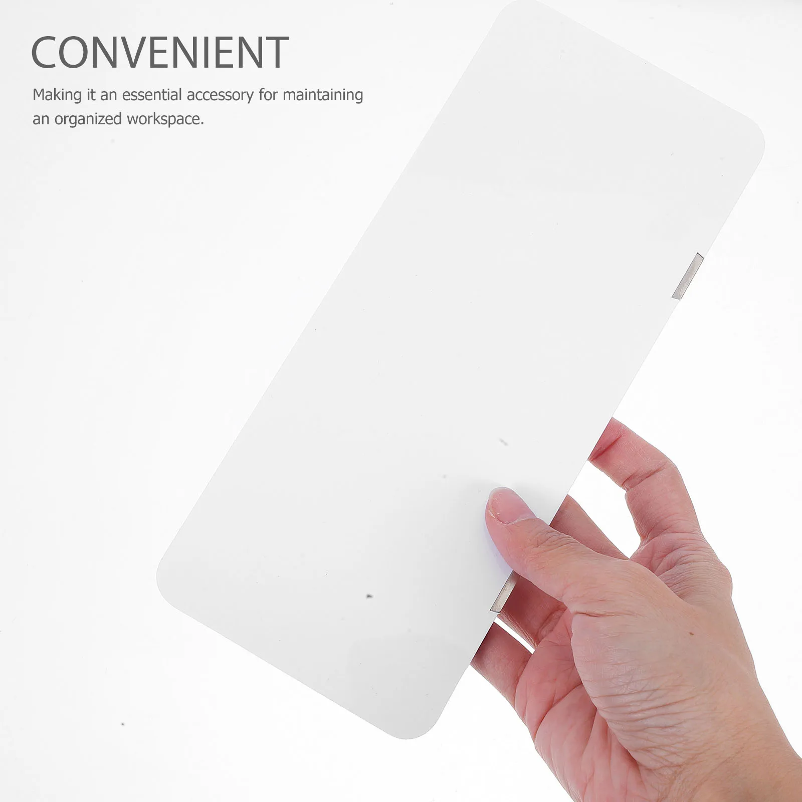 Blocco note per monitor magnetico, pannello per messaggi cancellabile, attacco laterale per schermo del computer, accessori da scrivania per ufficio