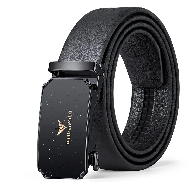 Luxury leather belt for men Leather belt for men inside wear high-grade automatic buckle birthday gift for boyfriend Father's Da