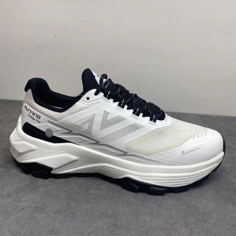 Zapatos de deportes nuevos para hombre, zapatillas para correr todoterreno ligeras y resistentes al desgaste, calzado de Montañismo que absorbe los golpes de alto rebote