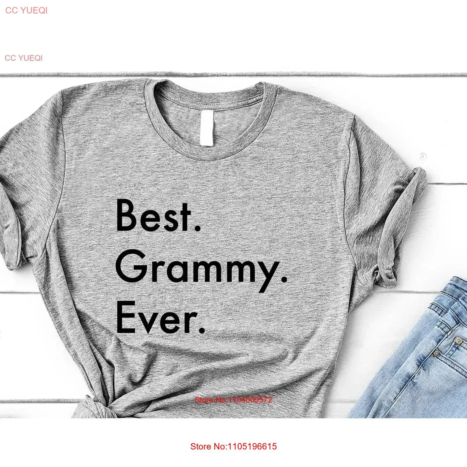 

Grammy T Shirt Best Ever Womens s 3328 vintage Washed Casual graphic Comfortable streetwear Unisex Breathable Stretched Soft