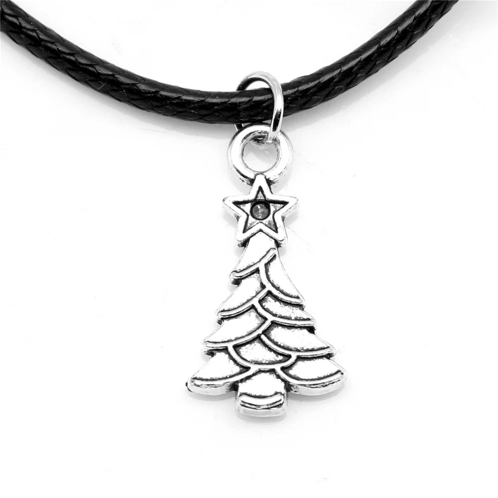 1 Piece Christmas Tree Necklace On The Neck Jewelry For Women 11x20mm