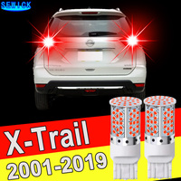 2pcs LED Brake Light Bulb Accessories For Nissan X-Trail X Trail T30 T31 T32 2001-2019 2007 2008 2009 2010 2011 2012 2013 2014