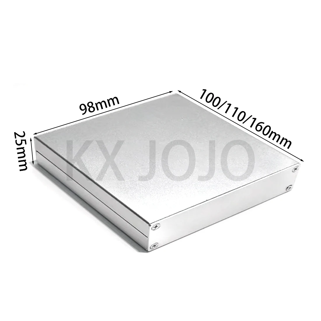 

Aluminum Enclosure 98*25*100/110/160mm Alloy Electronic Split Shell Case PCB DIY Instrument Project Box