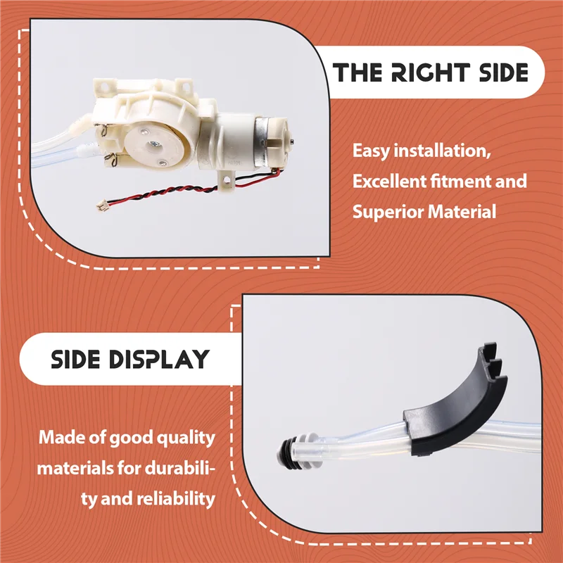 B98A - Nowa Pompa Perystaltyczna do Rubys Lite, Pompa Perystaltyczna do Roborock S5 Max S50 Max S55 Max, Części Zamienne do Silnika Wody