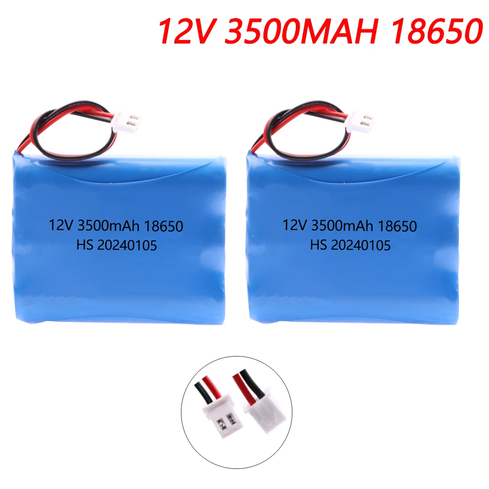 

12V 18650 3500mAh lithium-ion Battery pack Monitor CCTV Camera battery 12.6 V high capacity battery upgarde 2600mah 3000mah