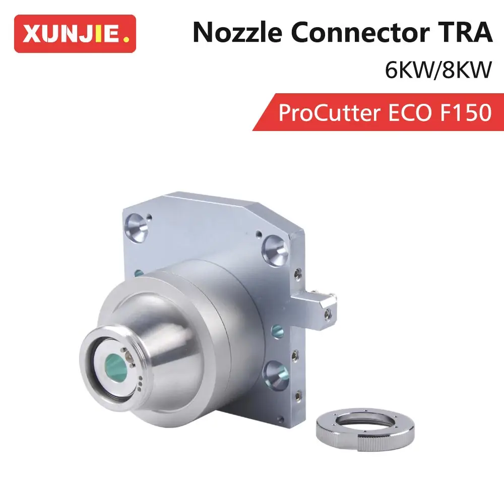 XUNJIE ProCutter Nozzle Connector TRA ProCutter 1.0 F150/ProCutter ECO F150 6KW/8KW For ProCutter Laser Cutting Machine Head