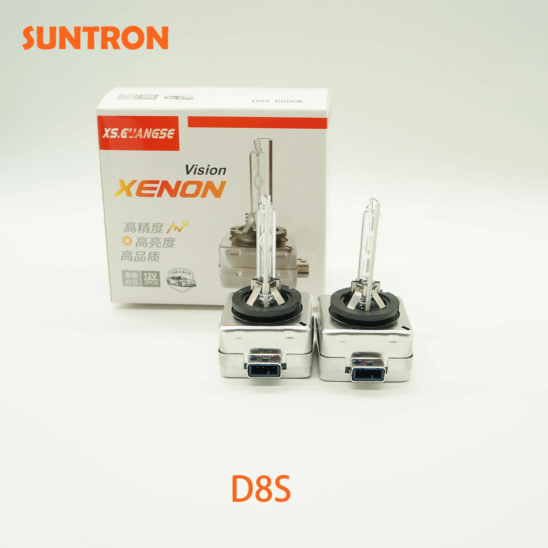 

Suntron D8S Xenon HID Bulb E4 Certification 12V 35W D1R Car Headlight Bulbs Xenon 4200K 5000K 6000K 8000K