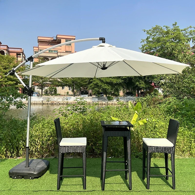 

Outdoor Garden Courtyard Rattan Tables and Chairs Balcony Villa Scenic Area Terrace Bar Rattan Art Bar Chair Furniture