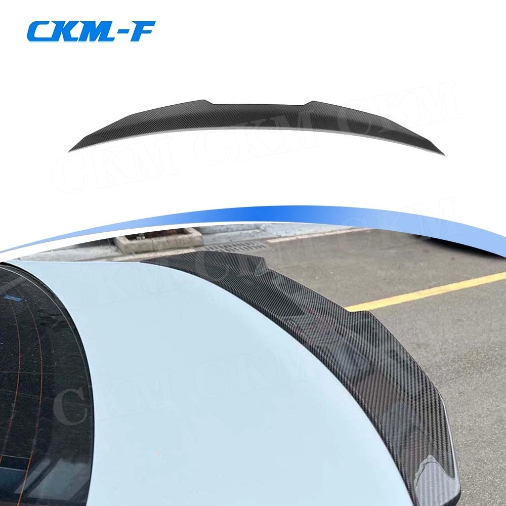 

Dry Carbon fiber Rear Spoiler for Bmw 4 Series G22 G82 M4 Coupe 2020+ Car Trunk Duck Spoiler Lid Wing Accessories