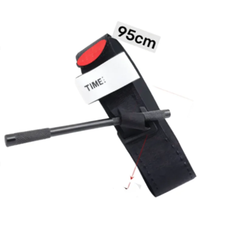 1개 전술용 의료 지혈대 야외 탐험 전투용 레드 팁 의료 응급 벨트